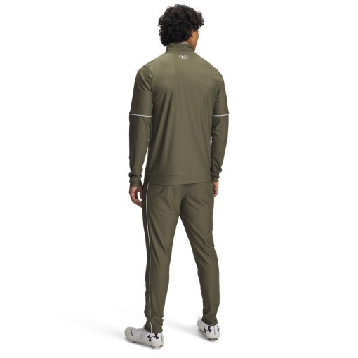 Męski dres komplet treningowy Under Armour UA M Challenger Tracksuit - zielony