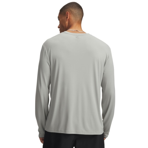 Męski longsleeve trekkingowy Under Armour M Explor IsoChill UPF LS - szary