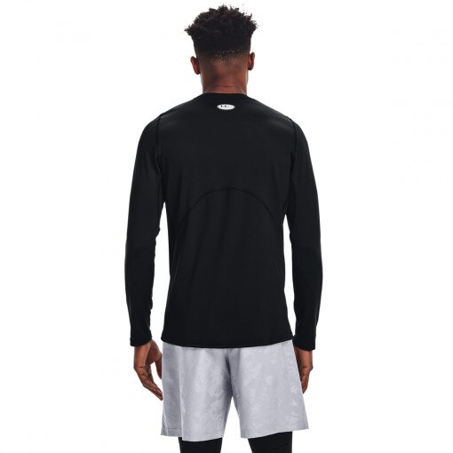 Męski longsleeve treningowy UNDER ARMOUR UA CG Armour Fitted Crew - czarny