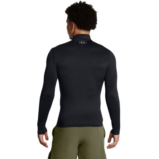 Męski longsleeve treningowy Under Armour UA Cg Elite Mock - czarny