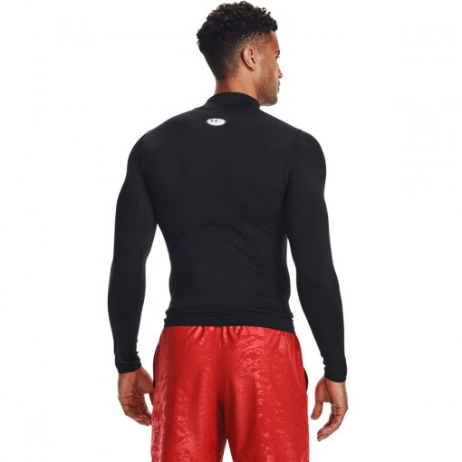 Męski longsleeve treningowy UNDER ARMOUR UA HG Armour Comp Mock LS - czarny