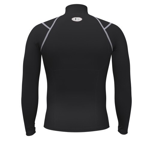 Męski longsleeve treningowy Under Armour UA HG Elite Comp Mock LS - czarny