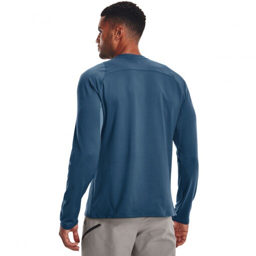 Męski longsleeve treningowy under Armour UA Meridian Cold Weather Long Sleeve - granatowy