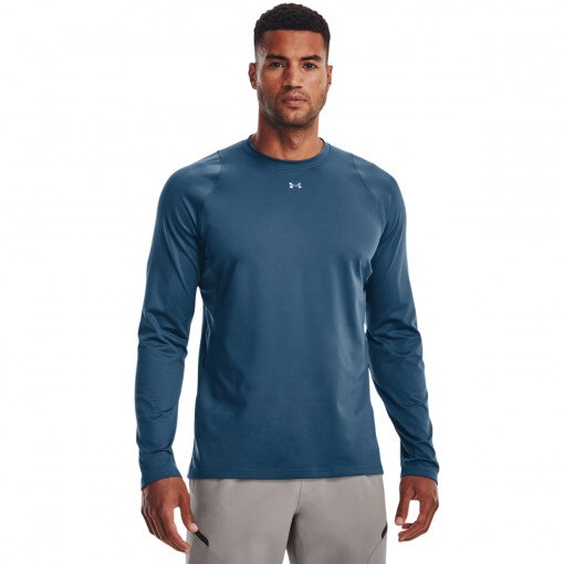 Obrazek dla: UNDER ARMOUR Męski longsleeve treningowy under Armour UA Meridian Cold Weather Long Sleeve  granatowy Granatowy
