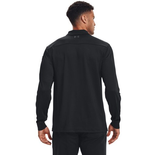 Męski longsleeve treningowy Under Armour UA Tactical Performance Polo 2.0 LS - czarny