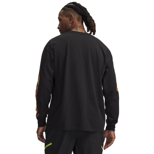 Męski longsleeve Under Armour UA M HWT ECHO LS - czarny
