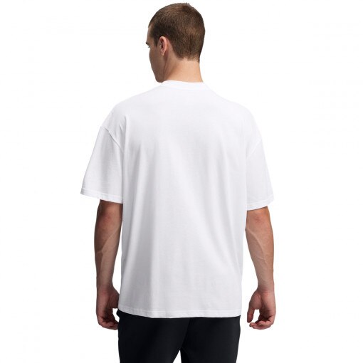 Męski t-shirt z nadrukiem Under Armour UA M Hw Os Sm Box Ss - biały 