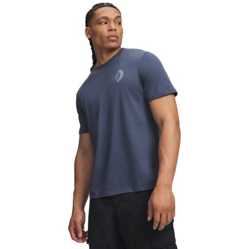 Obrazek dla: UNDER ARMOUR Męski tshirt z nadrukiem Under Armour UA Mountain Bison  denim Denim