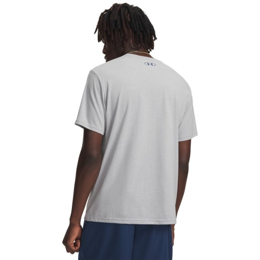 Męski t-shirt z nadrukiem Under Armour UA Varsity Crest - szary