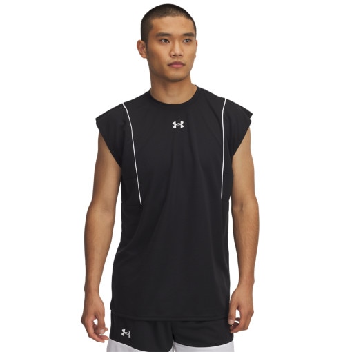 UNDER ARMOUR Męski top do koszykówki Under Armour UA Zone Pro Tank  czarny Czarny