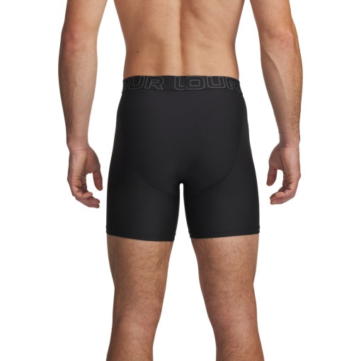 Męskie bokserki (2-pack) Under Armour UA PERFORMANCE BALL BAG - SOLID 6 2pk - czarne