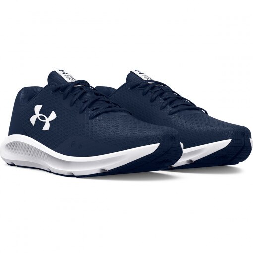 Męskie buty do biegania UNDER ARMOUR UA Charged Pursuit 3 - granatowe