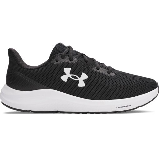 UNDER ARMOUR Męskie buty do biegania Under Armour UA Charged Pursuit 4  czarne  Czarny