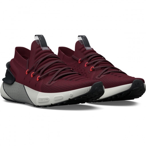Męskie buty do biegania Under Armour UA HOVR Phantom 3 - bordowe