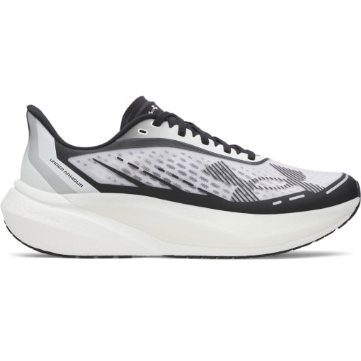Obrazek dla: UNDER ARMOUR Męskie buty do biegania Under Armour UA Velociti Distance czarnobiałe Czarny