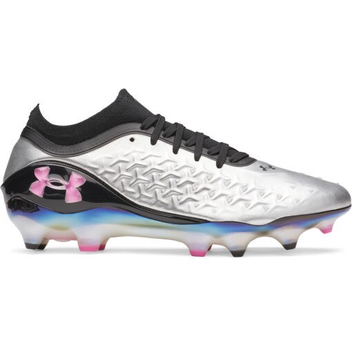Obrazek dla: UNDER ARMOUR Męskie buty piłkarskie korki Under Armour UA Magnetico Elite 6 RCS FG srebrne Srebrny
