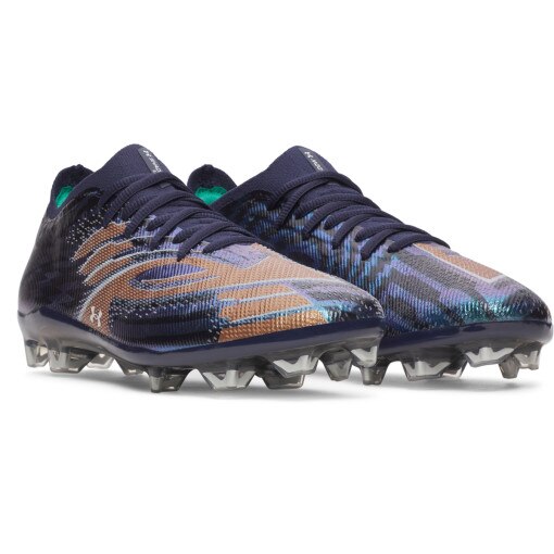 Męskie buty piłkarskie korki Under Armour UA Shadow Elite 4 Mach FG - granatowe