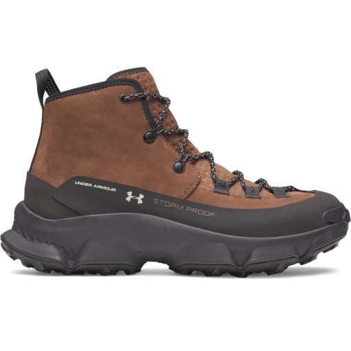 Obrazek dla: UNDER ARMOUR Męskie buty trekkingowe Under Armour Charged Expanse Mid LTHR WP  brązowe Brązowy