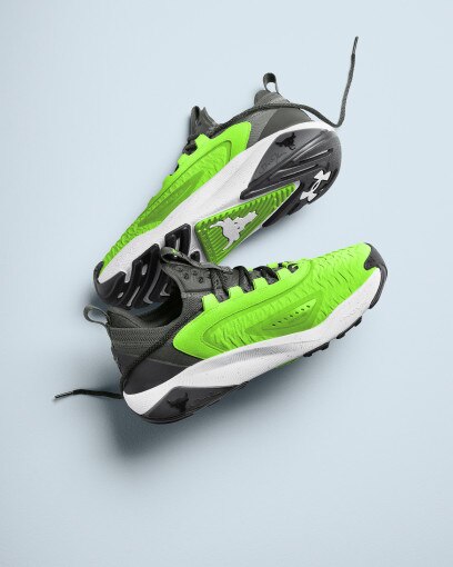 UNDER ARMOUR Męskie buty treningowe crossfit Under Armour UA Project Rock 7  zielone Zielony