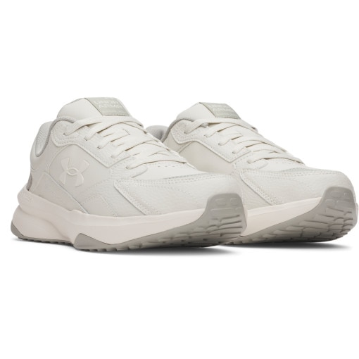Męskie buty treningowe Under Armour  UA Edge Leather - białe