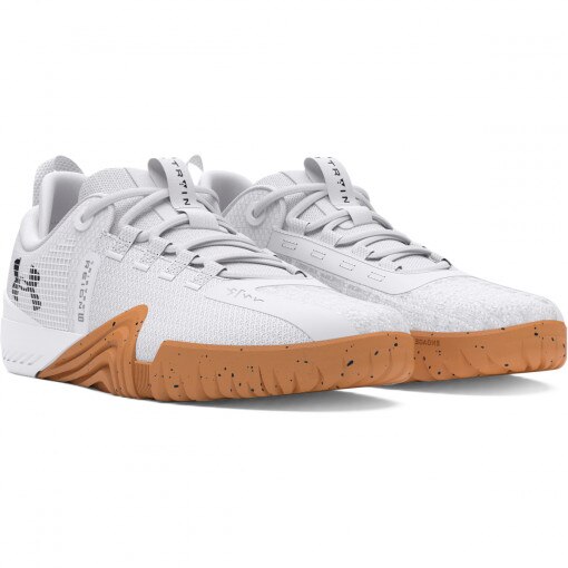 Męskie buty treningowe crossfit Under Armour UA TriBase Reign 6 - białe