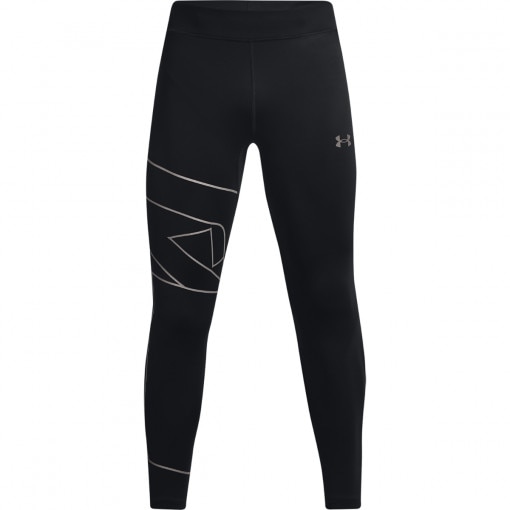 UNDER ARMOUR Męskie legginsy do biegania UNDER ARMOUR UA Empowered Tight  czarne Czarny