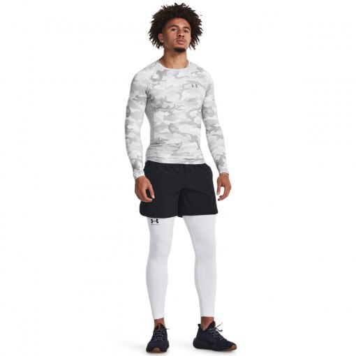 UNDER ARMOUR Męskie legginsy treningowe Under Armour UA CG Armour Leggings  białe Biały