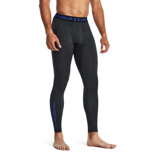 Męskie legginsy treningowe Under Armour UA CG Armour Twist Leggins - czarny 
