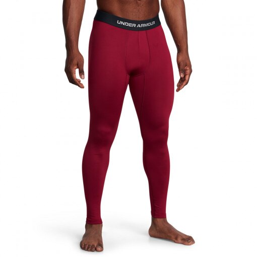 UNDER ARMOUR Męskie legginsy treningowe Under Armour UA Cg Elite Leggings  czerwone Czerwony