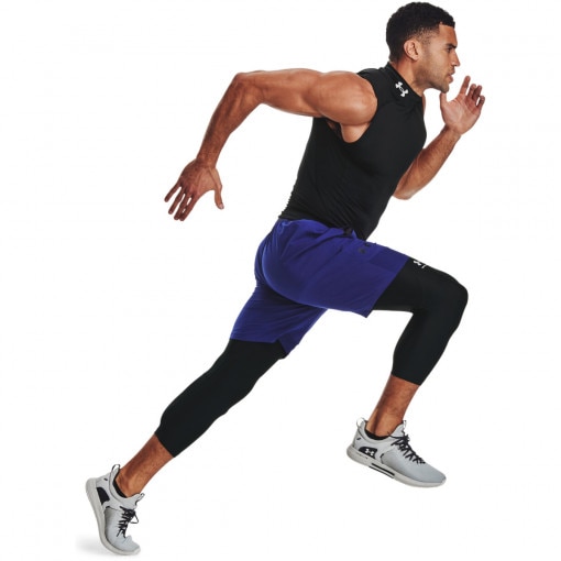 UNDER ARMOUR Męskie legginsy treningowe UNDER ARMOUR UA HG Armour 3/4 Legging  czarne Czarny