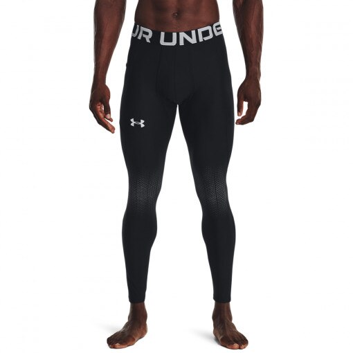 Obrazek dla: UNDER ARMOUR Męskie legginsy treningowe Under Armour UA HG ArmourPrint Leggings  czarne Czarny