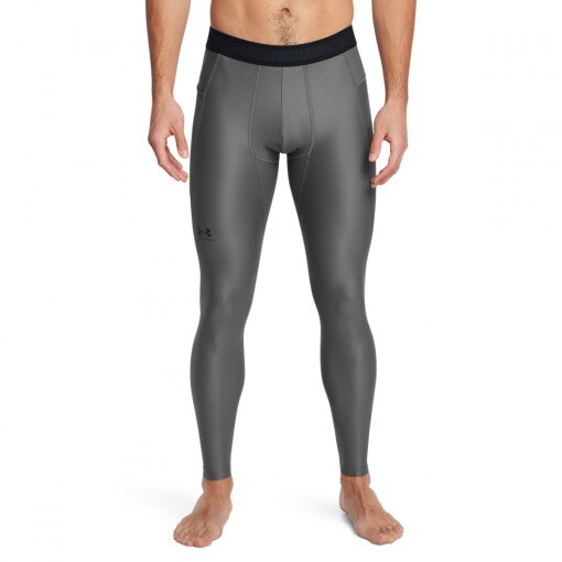 UNDER ARMOUR Męskie legginsy treningowe Under Armour UA HG IsoChill Leggings  szare Szary