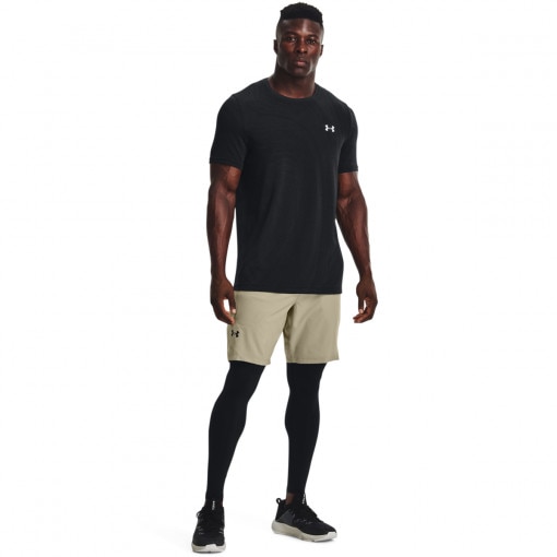 Obrazek dla: UNDER ARMOUR Męskie legginsy treningowe UNDER ARMOUR UA SmartForm Rush Legging  czarne Czarny