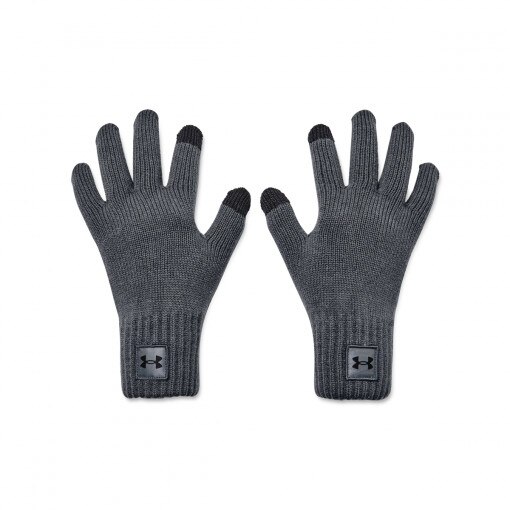 UNDER ARMOUR Męskie rękawiczki zimowe Under Armour UA Halftime Gloves  szare Szary