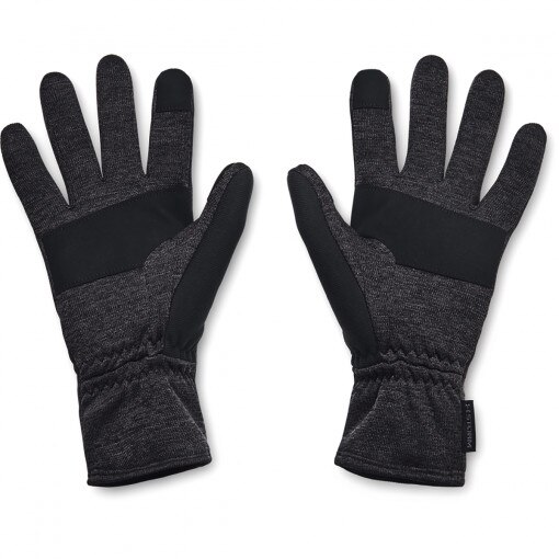 Męskie rękawiczki treningowe UNDER ARMOUR UA Storm Fleece Gloves - czarne