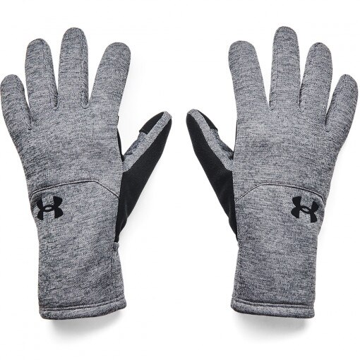 UNDER ARMOUR Męskie rękawiczki treningowe UNDER ARMOUR UA Storm Fleece Gloves  szare Szary