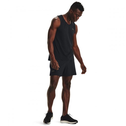 UNDER ARMOUR Męskie spodenki do biegania Under Armour UA Launch Pro 5'' Shorts  czarne Czarny