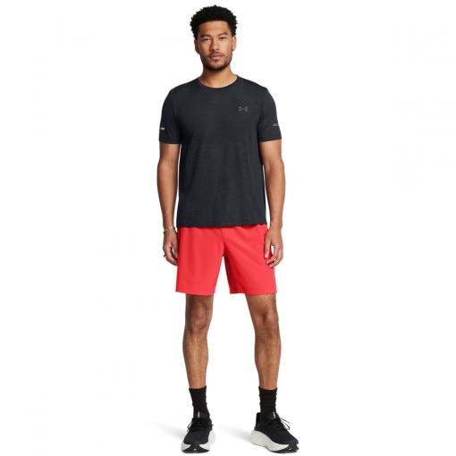 UNDER ARMOUR Męskie spodenki do biegania Under Armour UA Launch Pro 7'' Shorts  czerwone Czerwony