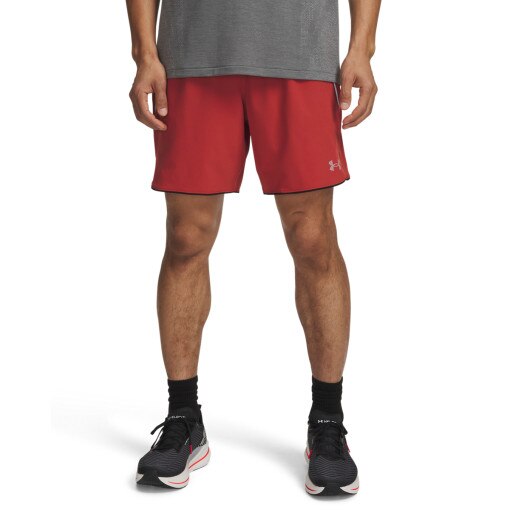 Męskie spodenki do biegania Under Armour UA Velociti Pro 7in Short - czerwone