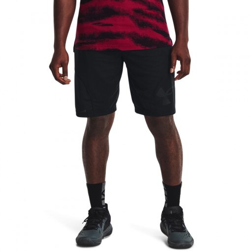 Męskie spodenki do koszykówki UNDR ARMOUR UA PERIMETER 11'' SHORT - czarne