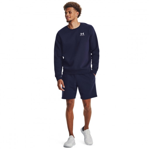 UNDER ARMOUR Męskie spodenki dresowe Under Armour UA Icon Fleece Short  granatowe Granatowy