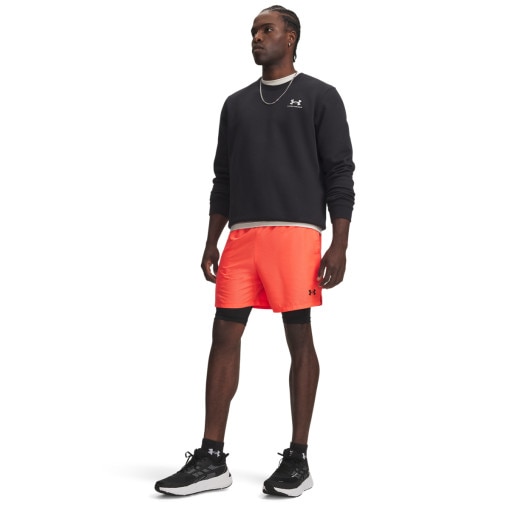 Obrazek dla: UNDER ARMOUR Męskie spodenki treningowe 2w1 Under Armour UA Vanish Wven Short 2.0 2n1  pomarańczowe Pomarańczowy
