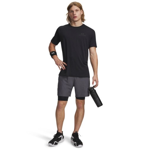 Obrazek dla: UNDER ARMOUR Męskie spodenki treningowe 2w1 Under Armour UA Vanish Wven Short 2.0 2n1  szare Szary
