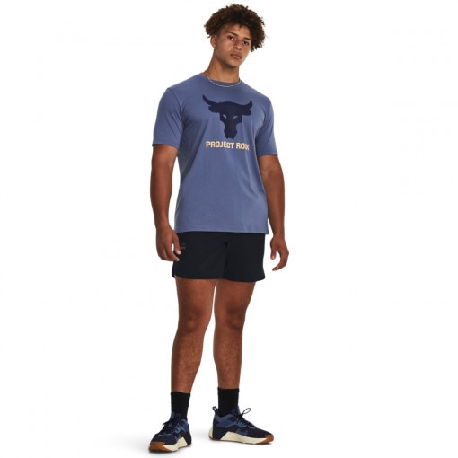 UNDER ARMOUR Męskie spodenki treningowe Under Armour Project Rock Unstoppable Sts  czarne Czarny