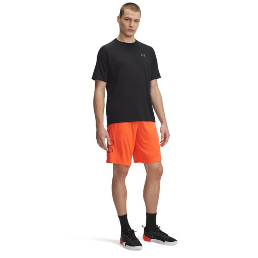 UNDER ARMOUR Męskie spodenki treningowe Under Armour Tech Graphic Short  pomarańczowe Pomarańczowy