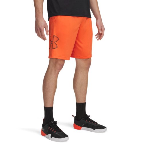 Męskie spodenki treningowe Under Armour Tech Graphic Short - pomarańczowe