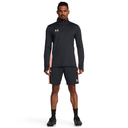 UNDER ARMOUR Męskie spodenki treningowe Under Armour UA M's Challenger Knit Short  czarne Czarny