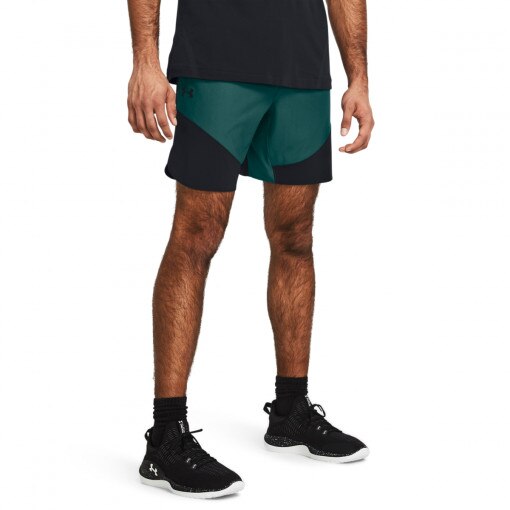 Męskie spodenki treningowe Under Armour UA Vanish Elite Hybrid Short - zielone