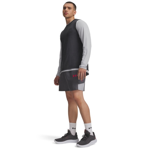 Obrazek dla: UNDER ARMOUR Męskie spodenki treningowe Under Armour UA Tech Utility Shorts  szare Szary