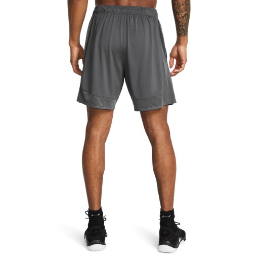 Męskie spodenki treningowe Under Armour UA Tech™ Vent 18 cm - szare